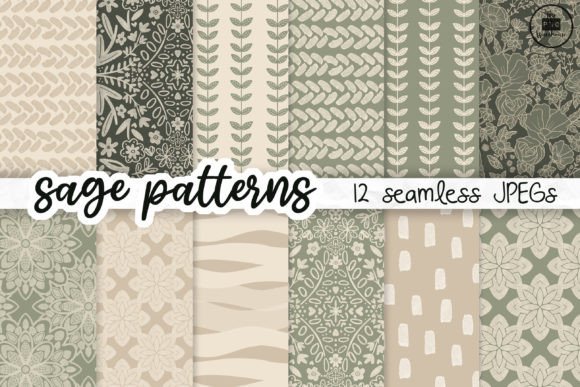 Sage Patterns - Seamless JPEG Patterns