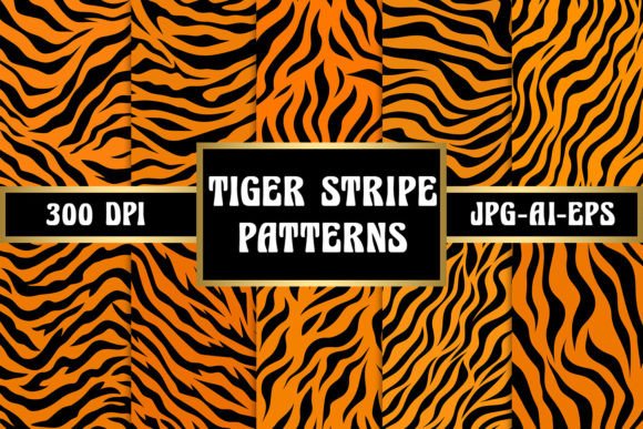 Tiger Stripe Patterns: A Wildly Versatile Design Element